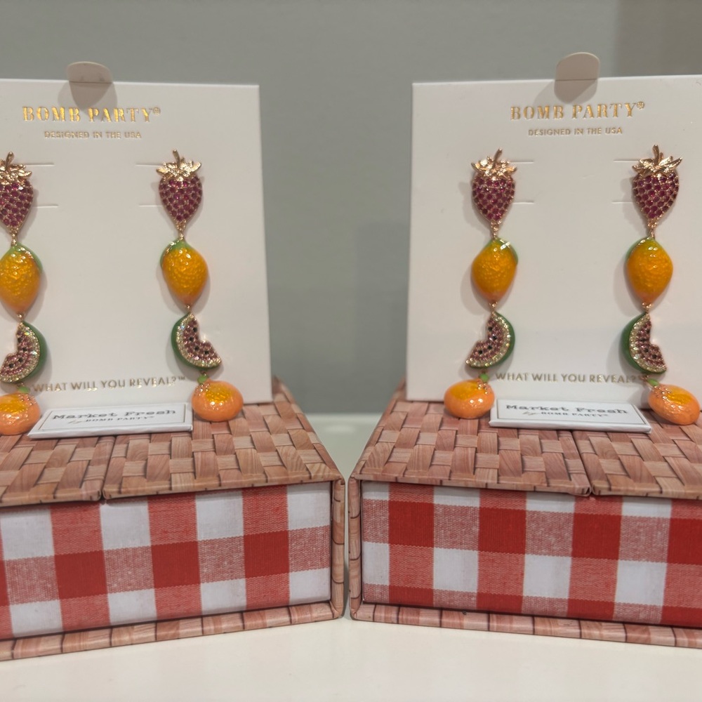 Bomb Party Market Fresh Earrings